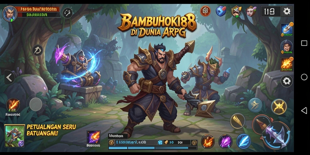 Tampilan gameplay menakjubkan dari BAMBUHOKI88 yang penuh aksi.