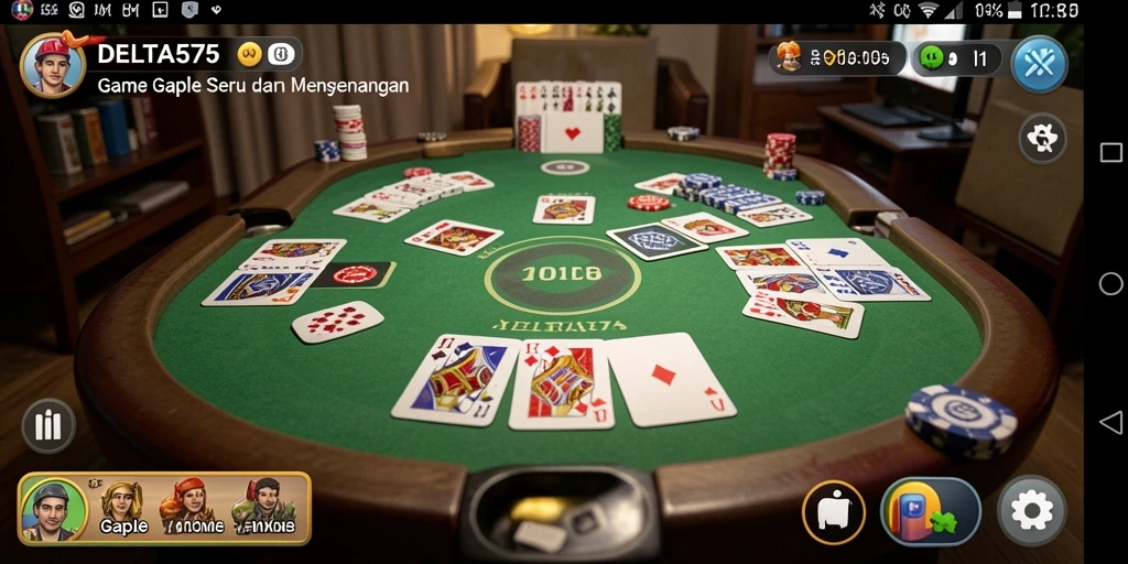 Tampilan screenshot fitur gameplay seru dari DELTA575