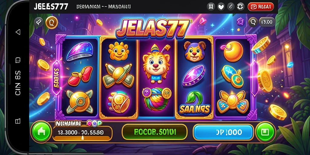 Tampilan gameplay JELAS777 yang seru dan menegangkan.