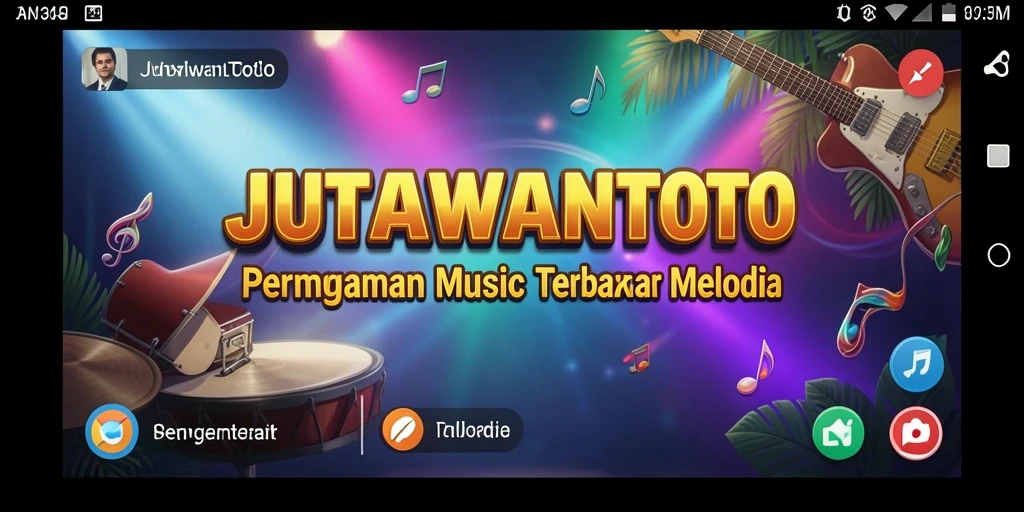 Tampilan menarik dari gameplay JUTAWANTOTO yang penuh warna.