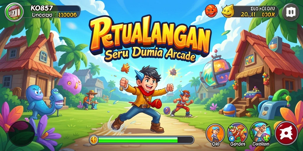 Tampilan gameplay KO857 yang seru dan mendebarkan.