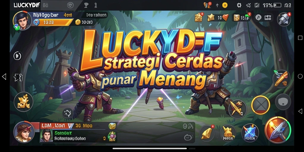 Gameplay mendebarkan di LUCKYDF dengan strategi yang intens.
