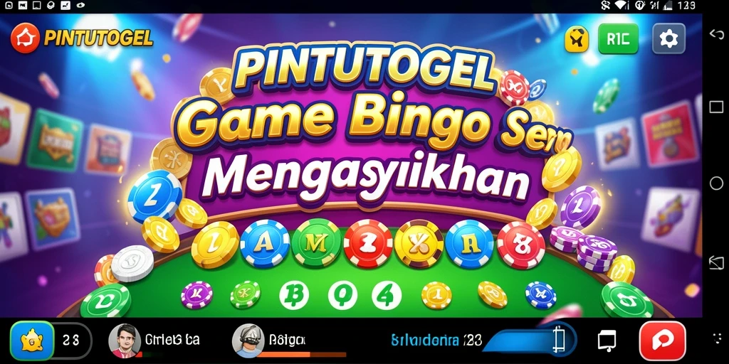 Screenshot gameplay PINTUTOGEL yang menunjukkan keseruan permainan Bingo.