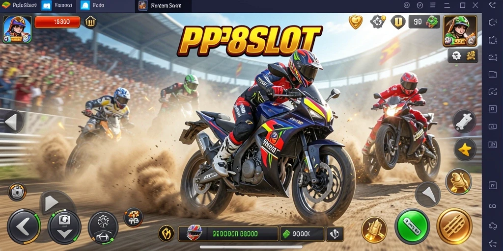Gameplay seru dan balapan menegangkan dalam PP8SLOT.