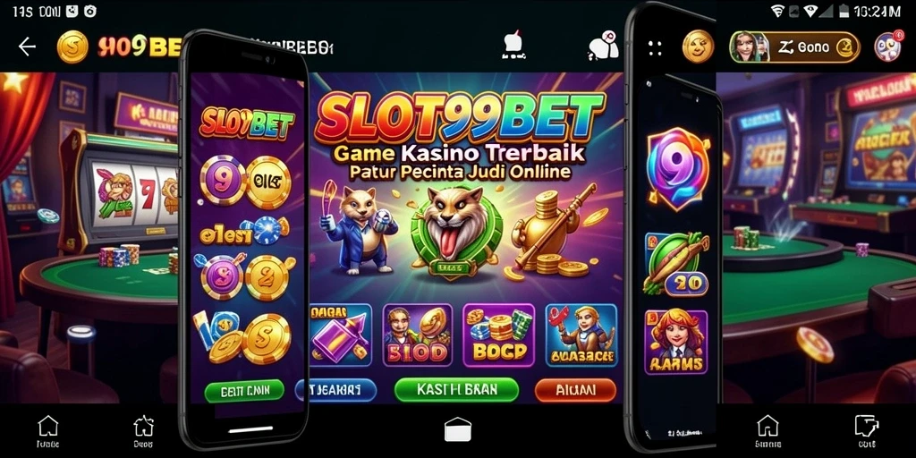 Screenshot gameplay SLOT99BET menampilkan slot yang mendebarkan dan grafis yang memukau.