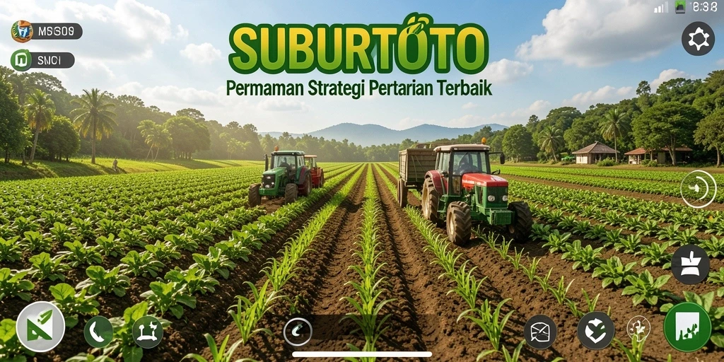 Gameplay pertanian yang seru dan interaktif dalam SUBURTOTO.